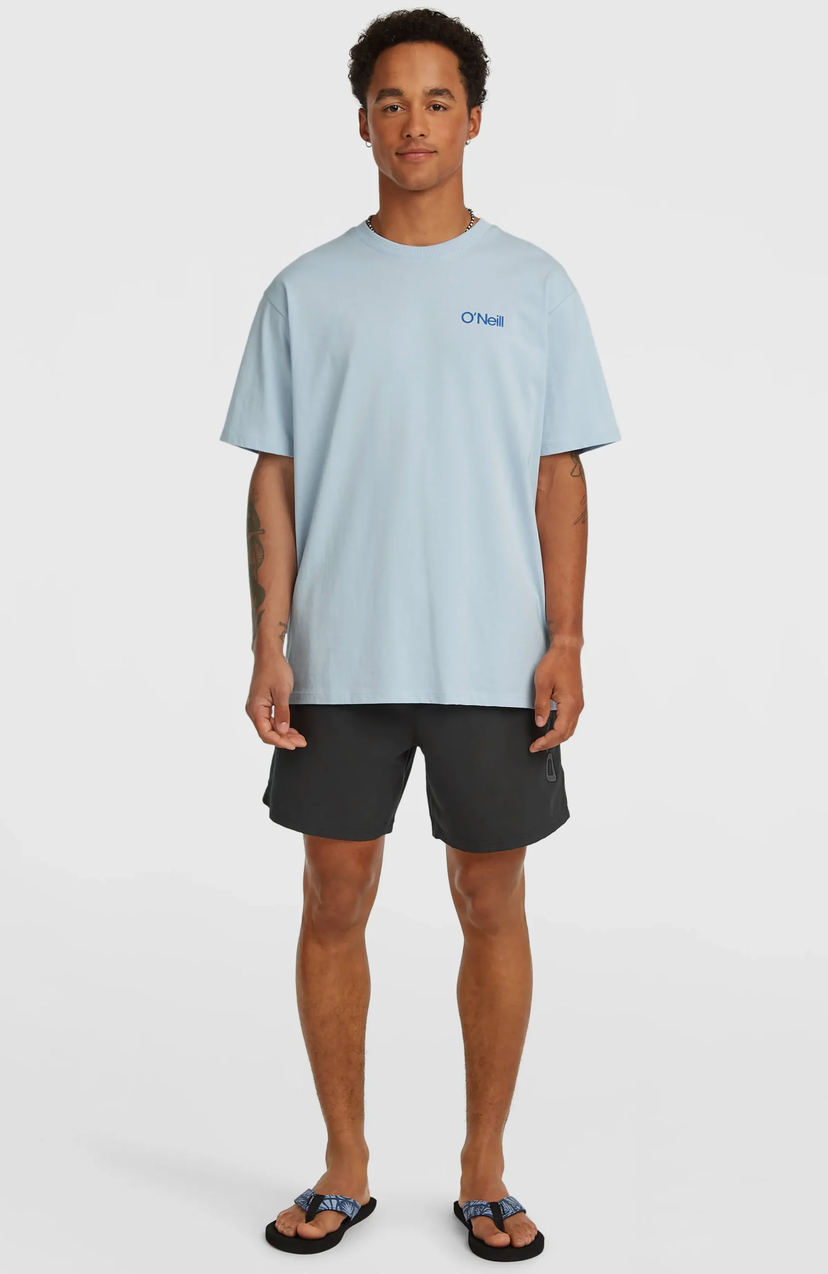 Homme O'Neill Shorts De Bain|Protection Anti-Uv-HommesShort de bain Logo 16''| Noire