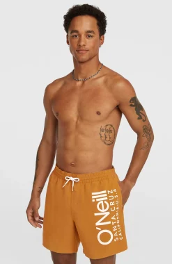 Homme O'Neill Shorts De Bain|Protection Anti-Uv-HommesShort de bain Cali 16''| Orange