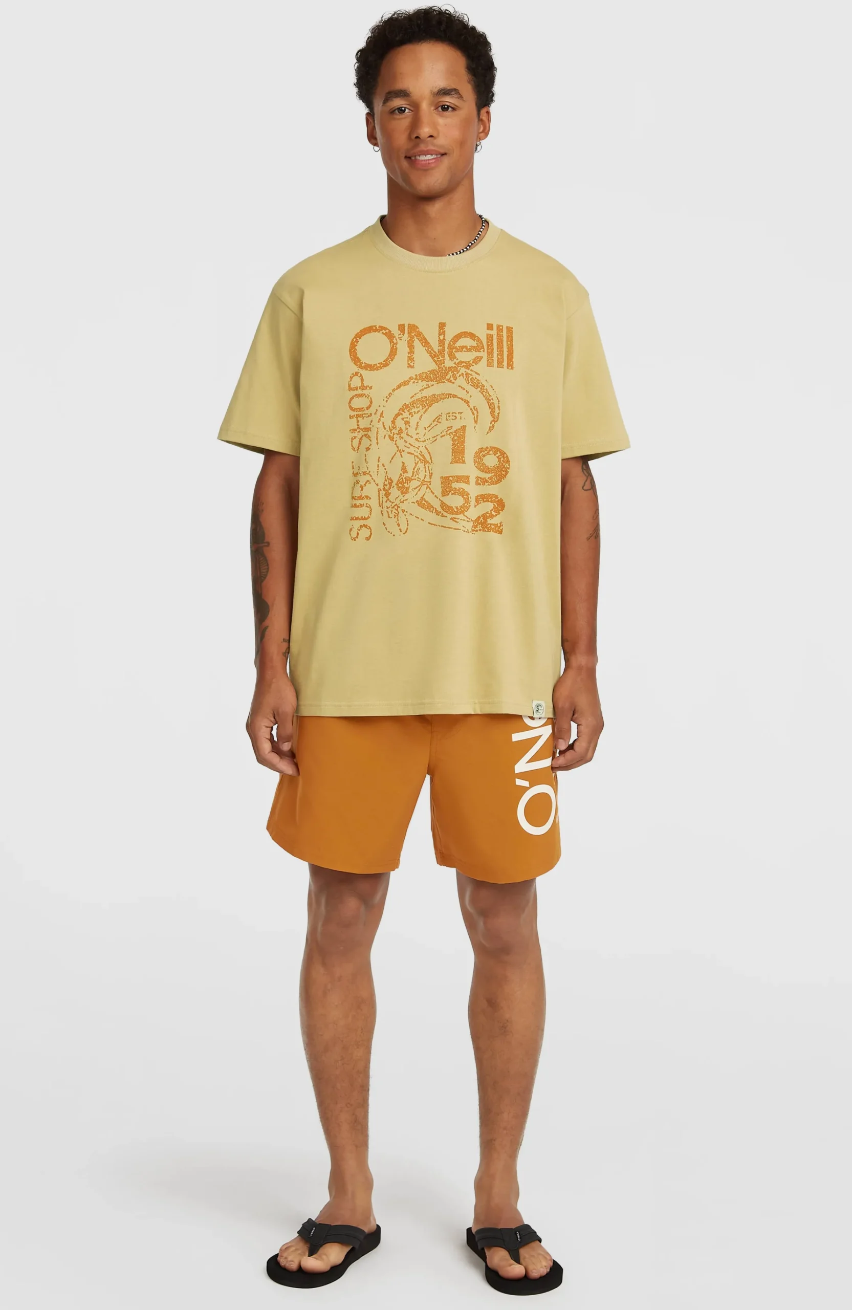 Homme O'Neill Shorts De Bain|Protection Anti-Uv-HommesShort de bain Cali 16''| Orange