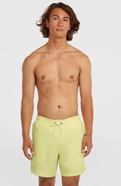 Homme O'Neill Shorts De Bain|Protection Anti-Uv-HommesShort de bain Vert 16''| Jaune