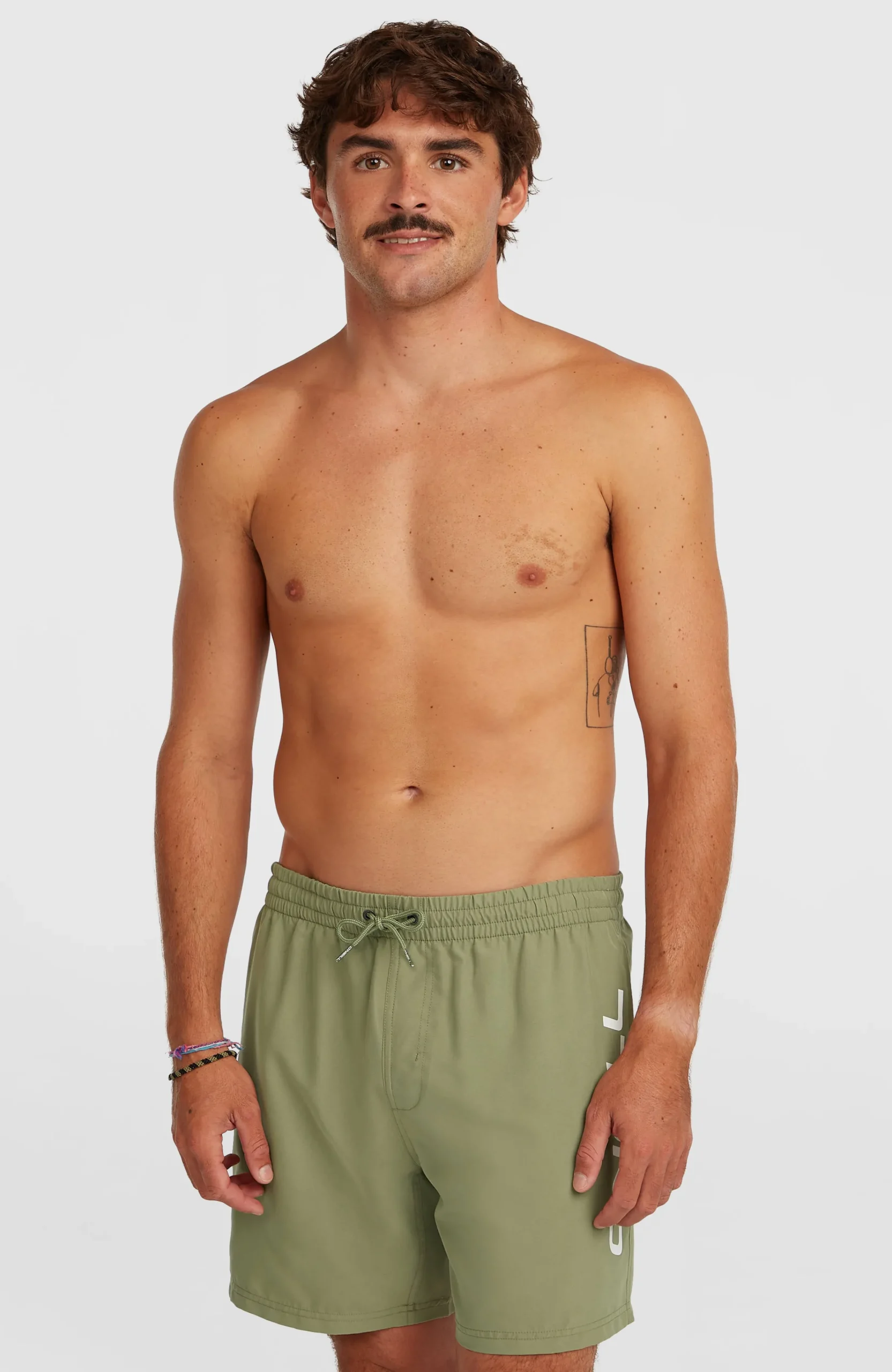 Homme O'Neill Shorts De Bain|Protection Anti-Uv-HommesShort de bain Logo 16''| Vert