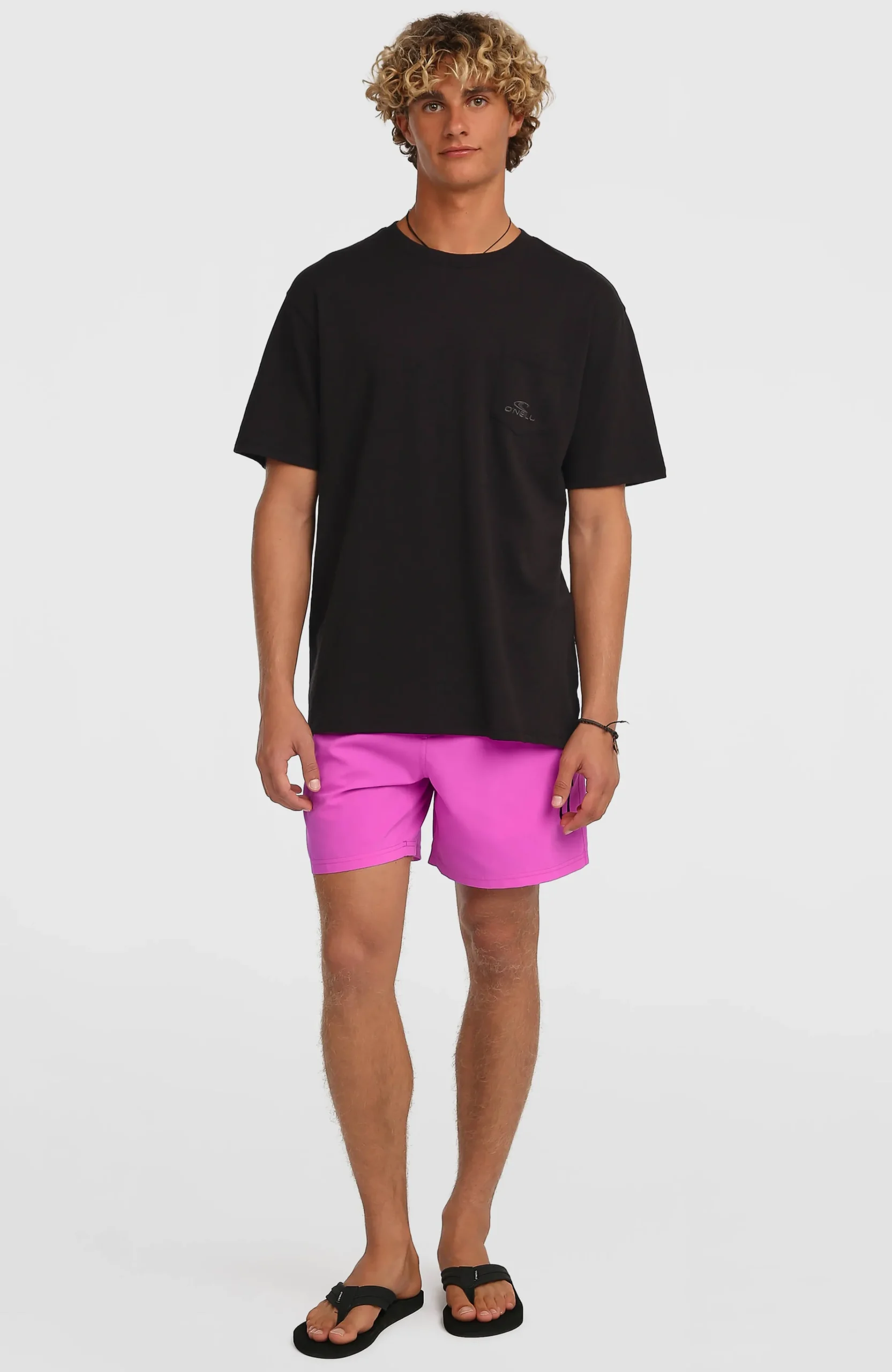 Homme O'Neill Shorts De Bain|Protection Anti-Uv-HommesShort de bain Logo 16''| Violet