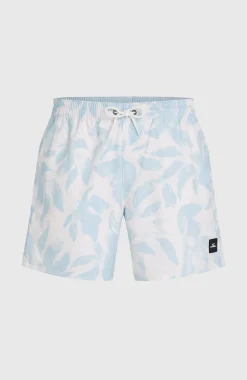 Homme O'Neill Shorts De Bain|Protection Anti-Uv-HommesShort de bain Print 16| Blanc