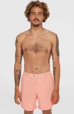 Homme O'Neill Shorts De Bain|Protection Anti-Uv-HommesShort de bain Vert 16''| Rose