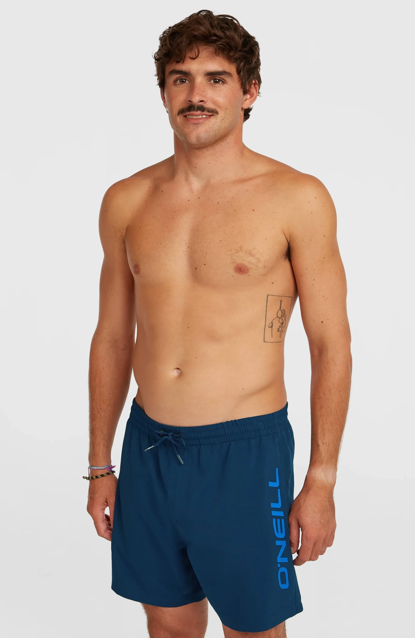 Homme O'Neill Shorts De Bain|Protection Anti-Uv-HommesShort de bain Logo 16''| Bleu