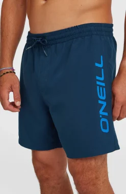 Homme O'Neill Shorts De Bain|Protection Anti-Uv-HommesShort de bain Logo 16''| Bleu