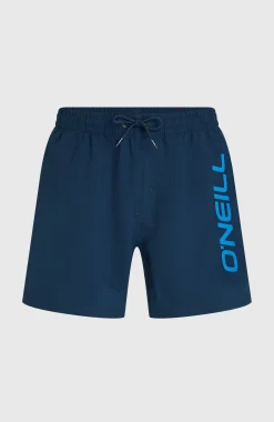 Homme O'Neill Shorts De Bain|Protection Anti-Uv-HommesShort de bain Logo 16''| Bleu