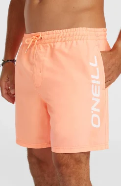 Homme O'Neill Shorts De Bain|Protection Anti-Uv-HommesShort de bain Logo 16''| Orange