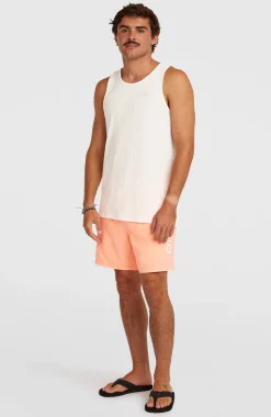Homme O'Neill Shorts De Bain|Protection Anti-Uv-HommesShort de bain Logo 16''| Orange