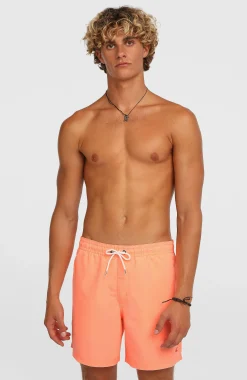 Homme O'Neill Shorts De Bain|Protection Anti-Uv-HommesShort de bain Vert 16''| Orange