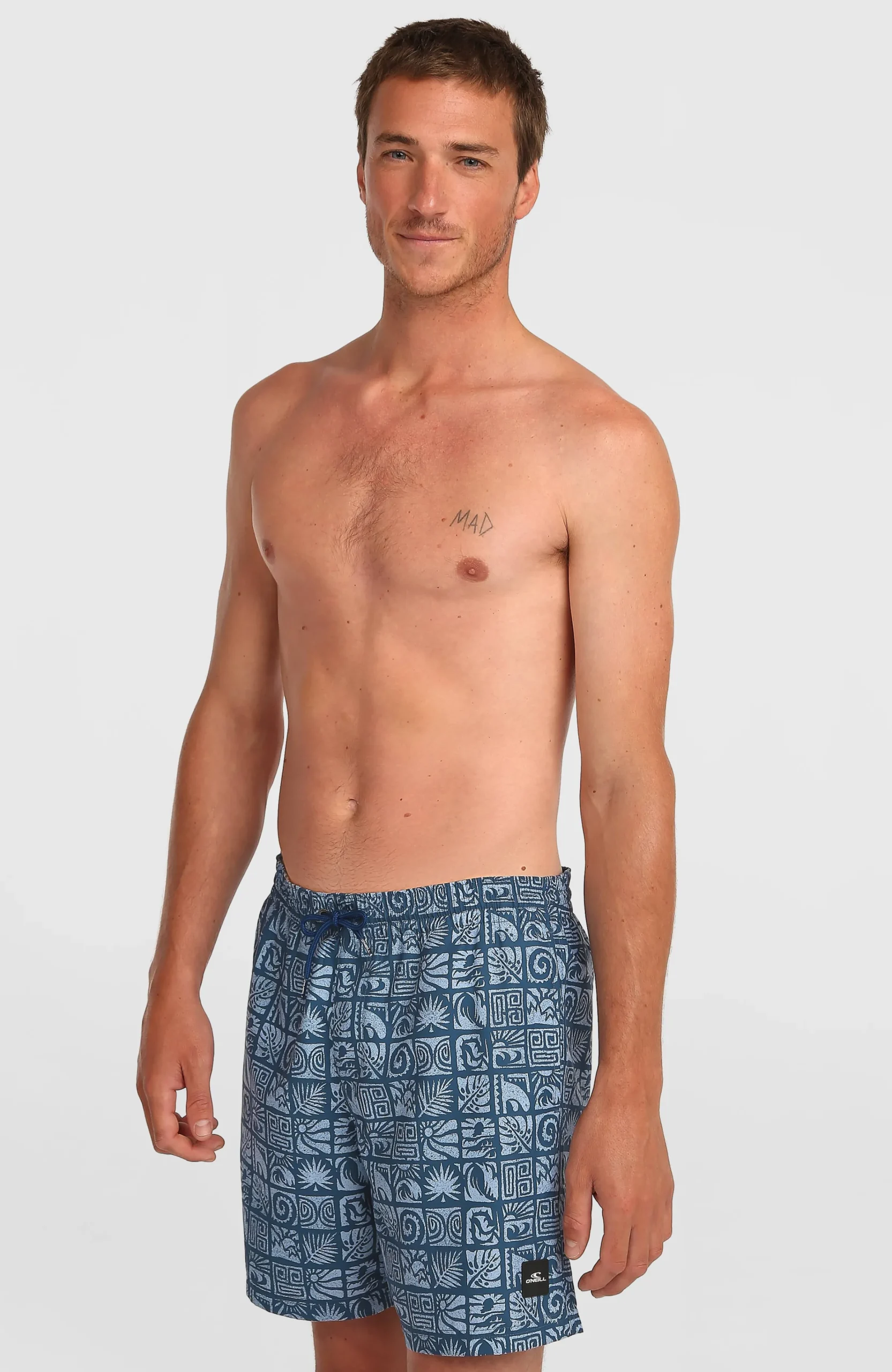 Homme O'Neill Shorts De Bain|Protection Anti-Uv-HommesShort de bain Print 16| Bleu Mix