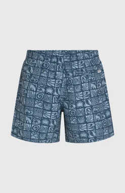 Homme O'Neill Shorts De Bain|Protection Anti-Uv-HommesShort de bain Print 16| Bleu Mix
