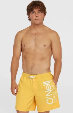 Homme O'Neill Shorts De Bain|Protection Anti-Uv-HommesShort de bain Original Cali 16''| Jaune