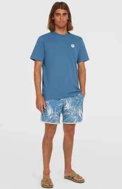 Homme O'Neill Shorts De Bain|Protection Anti-Uv-HommesShort de bain O'Riginals Scallop 16| Bleu