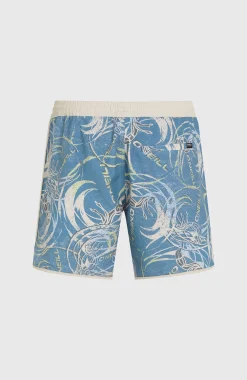 Homme O'Neill Shorts De Bain|Protection Anti-Uv-HommesShort de bain O'Riginals Scallop 16| Bleu