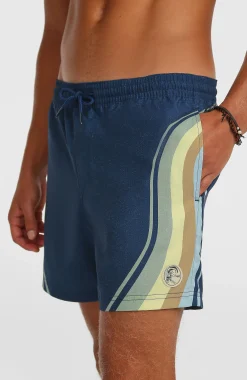Homme O'Neill Shorts De Bain|Protection Anti-Uv-HommesShort de bain O'Riginals Longboard 15| Bleu Mix