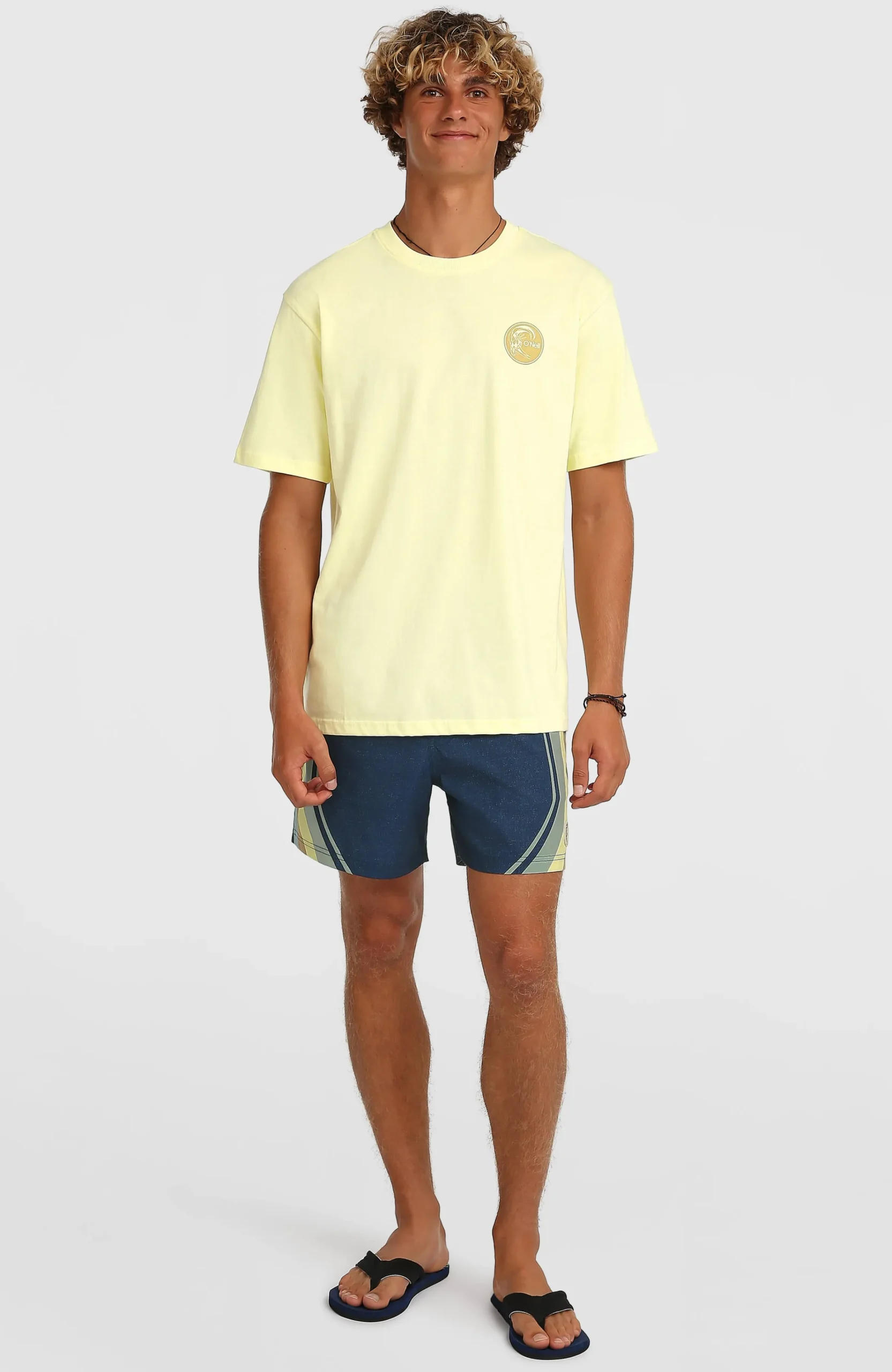 Homme O'Neill Shorts De Bain|Protection Anti-Uv-HommesShort de bain O'Riginals Longboard 15| Bleu Mix