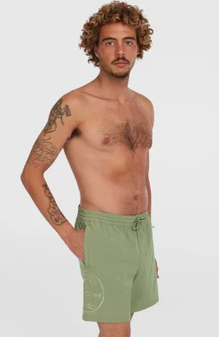 Homme O'Neill Shorts De Bain|Protection Anti-Uv-HommesShort de bain O'Riginals Cali Ocean 16''| Vert