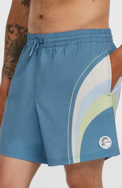 Homme O'Neill Shorts De Bain|Protection Anti-Uv-HommesShort de bain O'Riginals Longboard 15| Bleu Mix