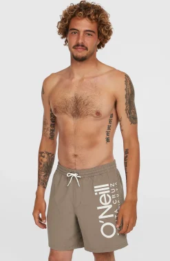 Homme O'Neill Shorts De Bain|Protection Anti-Uv-HommesShort de bain Original Cali 16''| Brun