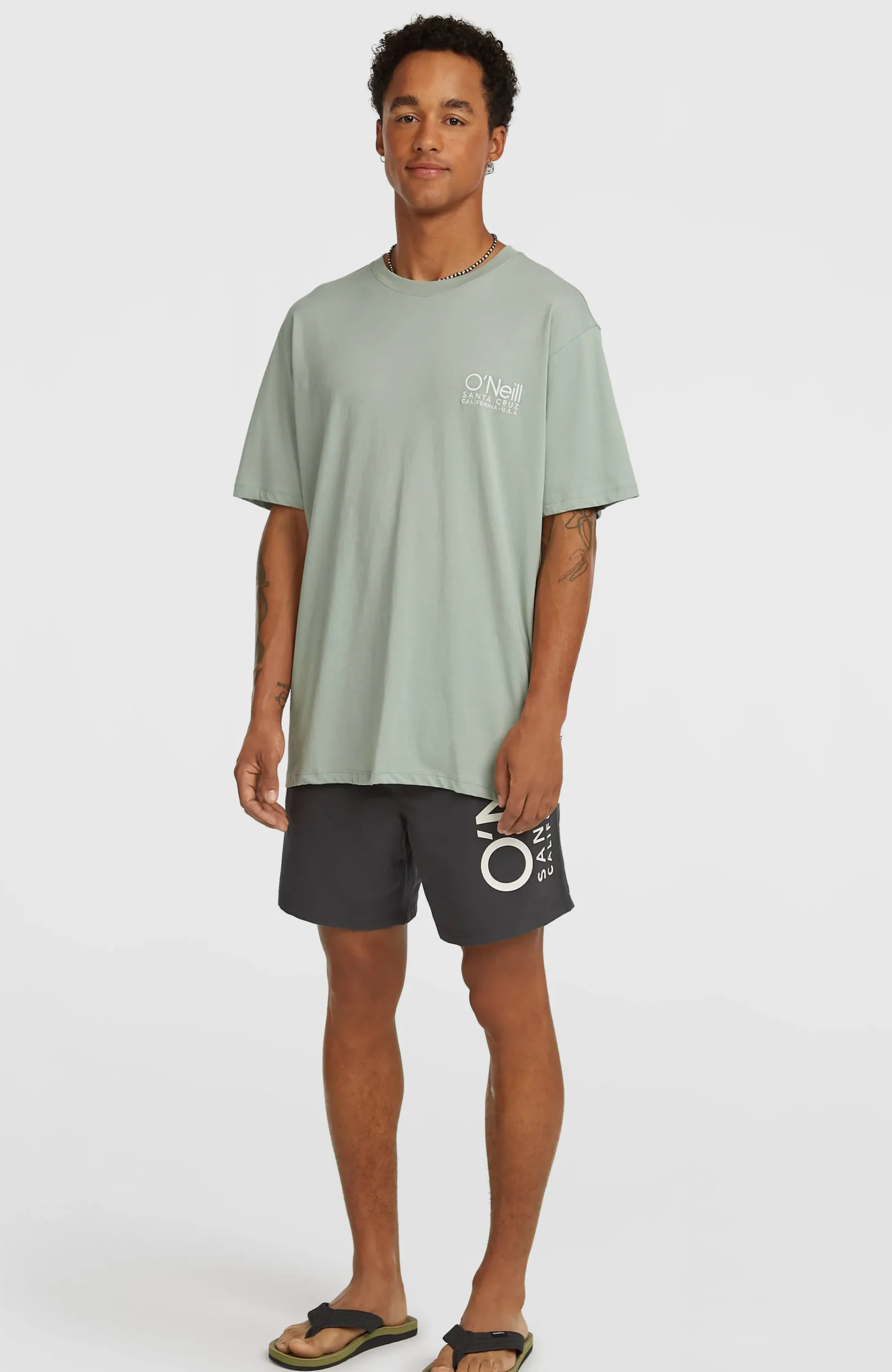 Homme O'Neill Shorts De Bain|Protection Anti-Uv-HommesShort de bain Original Cali 16''| Gris