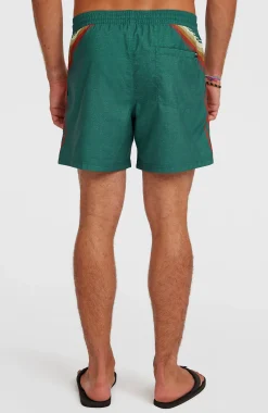 Homme O'Neill Shorts De Bain|Protection Anti-Uv-HommesShort de bain O'Riginals Longboard 15| Vert Mix