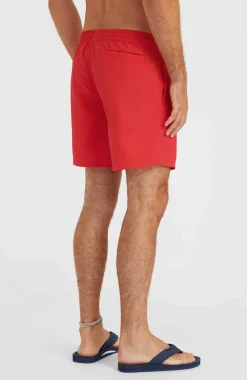 Homme O'Neill Shorts De Bain|Protection Anti-Uv-HommesShort de bain Original Cali 16''| Rouge