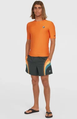 Homme O'Neill Shorts De Bain|Protection Anti-Uv-HommesShort de bain O'Riginals Longboard 15| Noir Mix