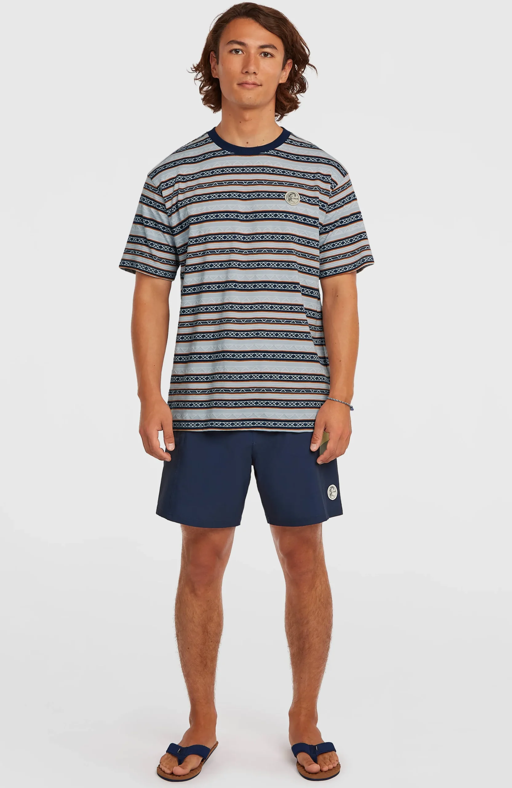 Homme O'Neill Shorts De Bain|Protection Anti-Uv-HommesShort de bain O'Riginals Side Panel 16| Bleu