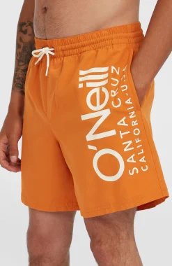 Homme O'Neill Shorts De Bain|Protection Anti-Uv-HommesShort de bain Original Cali 16''| Orange