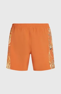 Homme O'Neill Shorts De Bain|Protection Anti-Uv-HommesShort de bain O'Riginals Side Panel 16| Orange