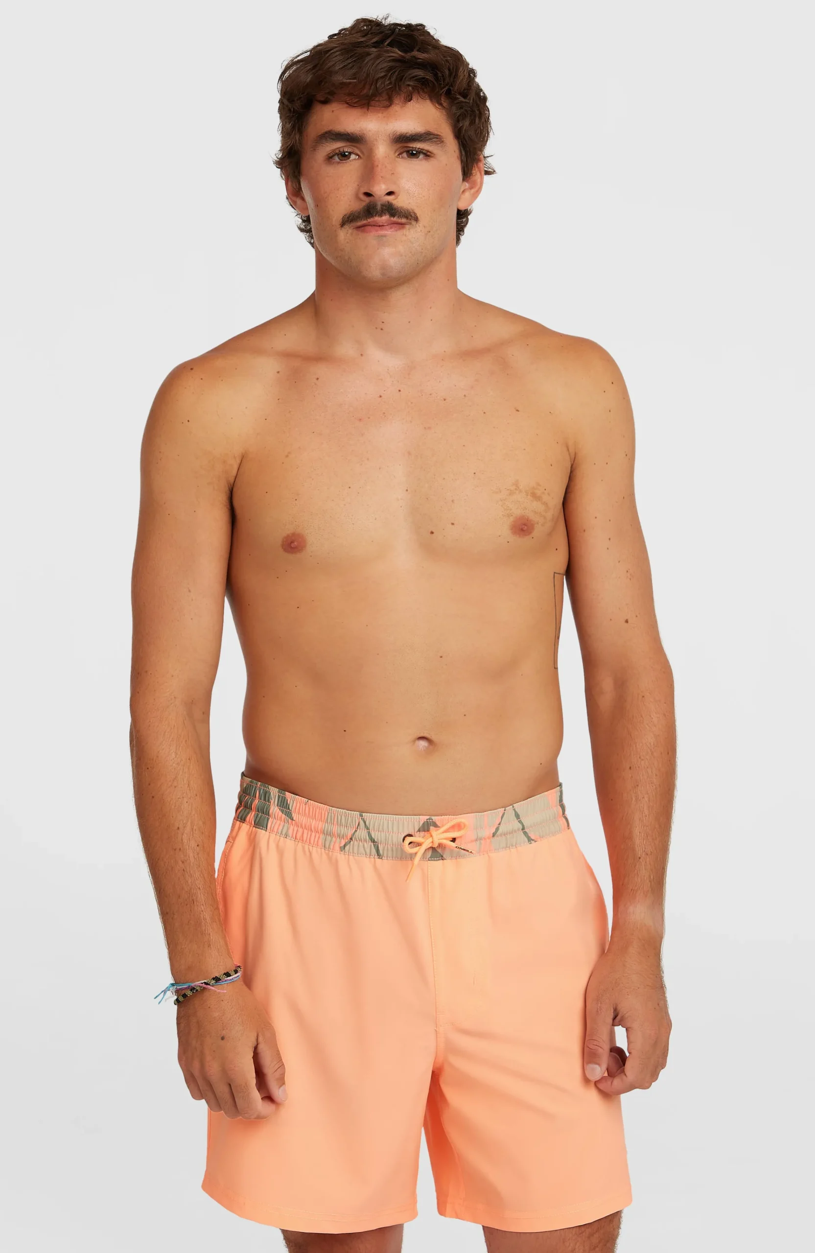 Homme O'Neill Shorts De Bain|Protection Anti-Uv-HommesShort de bain Pocket Print 16| Orange