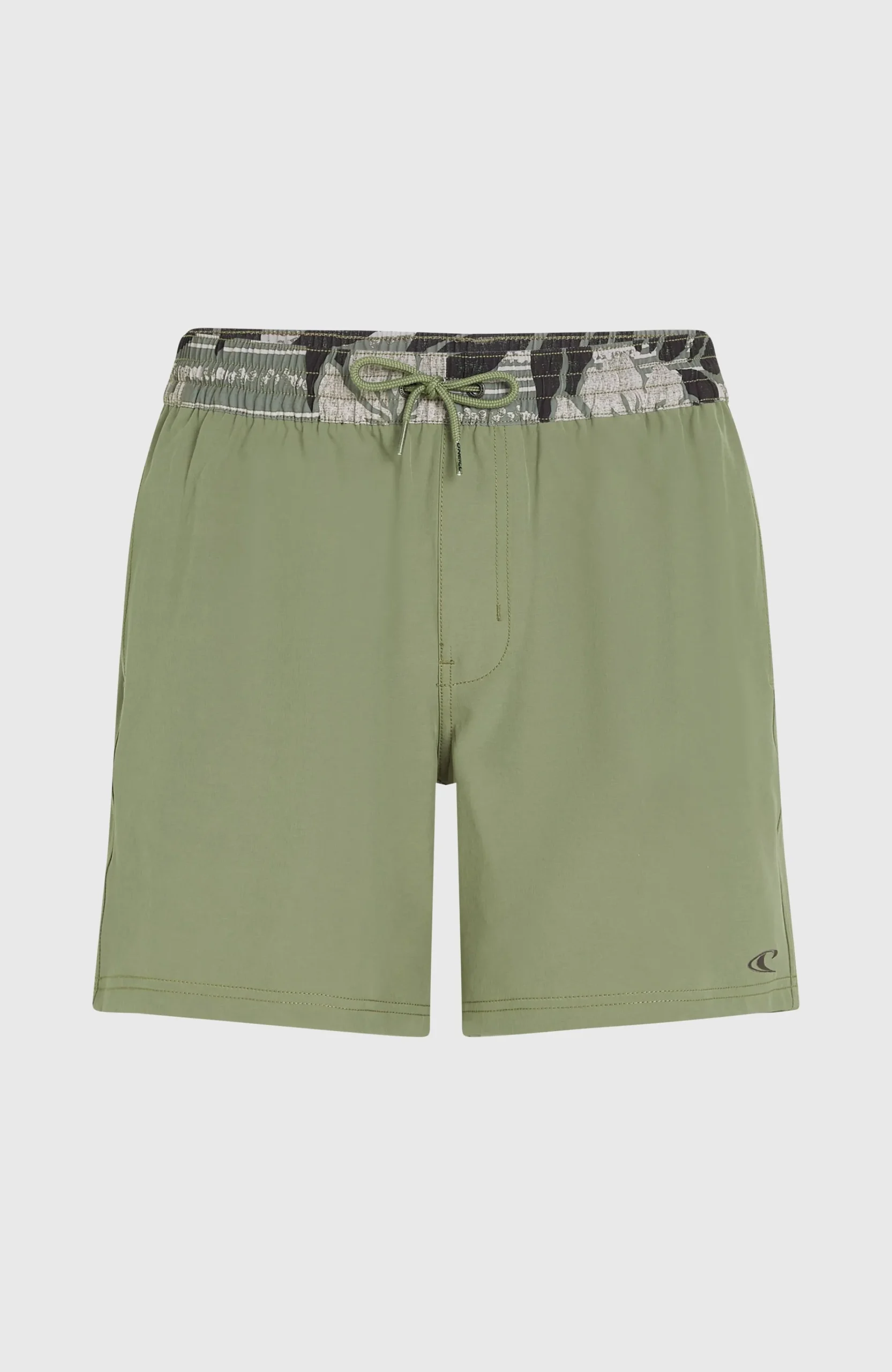 Homme O'Neill Shorts De Bain|Protection Anti-Uv-HommesShort de bain Pocket Print 16| Vert