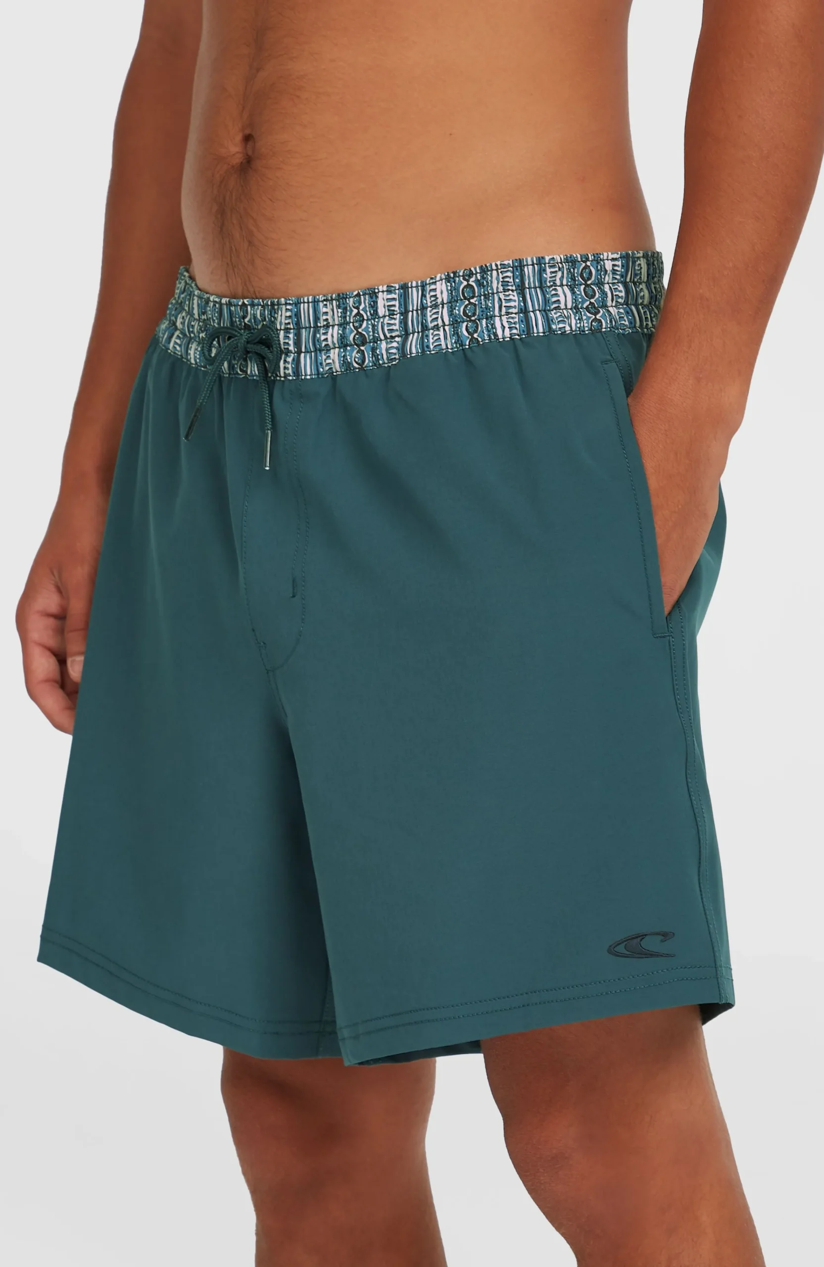 Homme O'Neill Shorts De Bain|Protection Anti-Uv-HommesShort de bain Pocket Print 16| Bleu