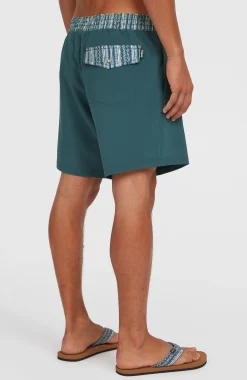 Homme O'Neill Shorts De Bain|Protection Anti-Uv-HommesShort de bain Pocket Print 16| Bleu