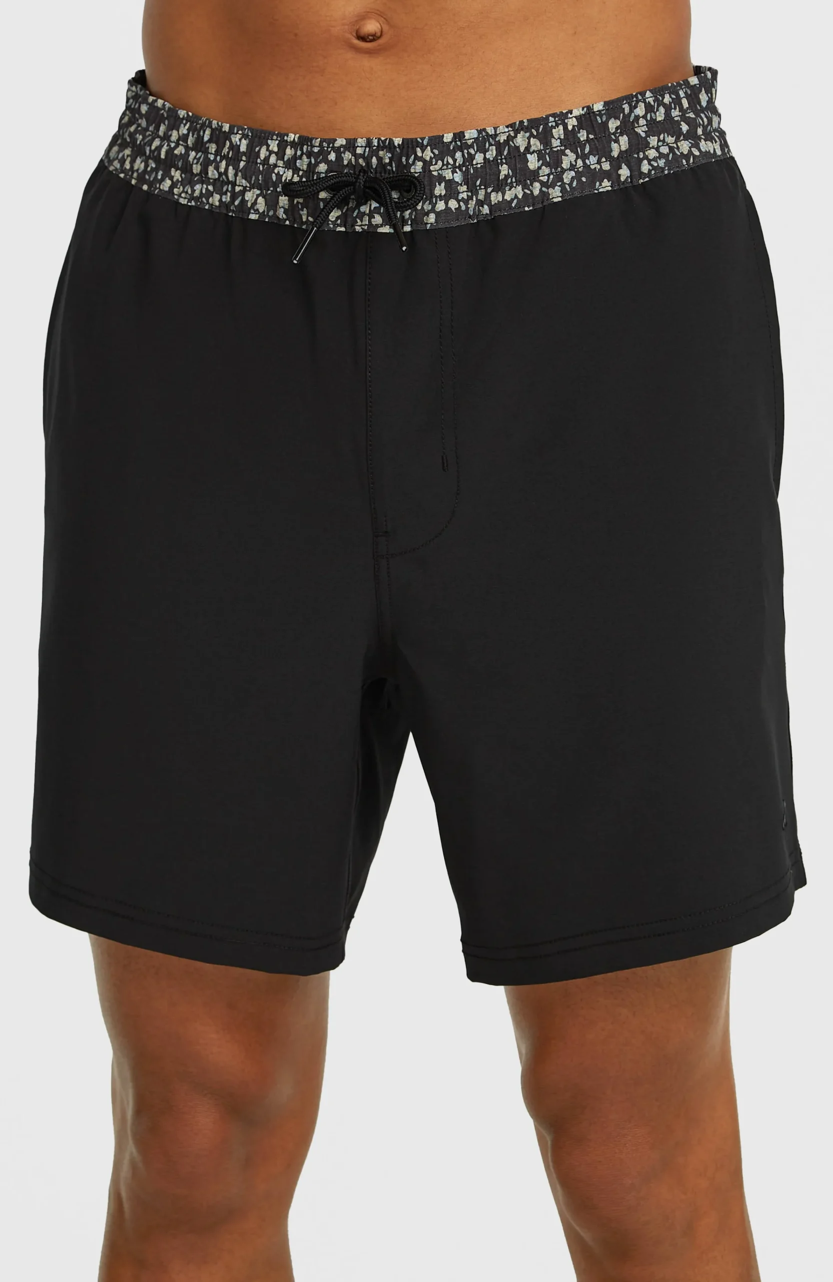 Homme O'Neill Shorts De Bain|Protection Anti-Uv-HommesShort de bain Pocket Print 16| Noire