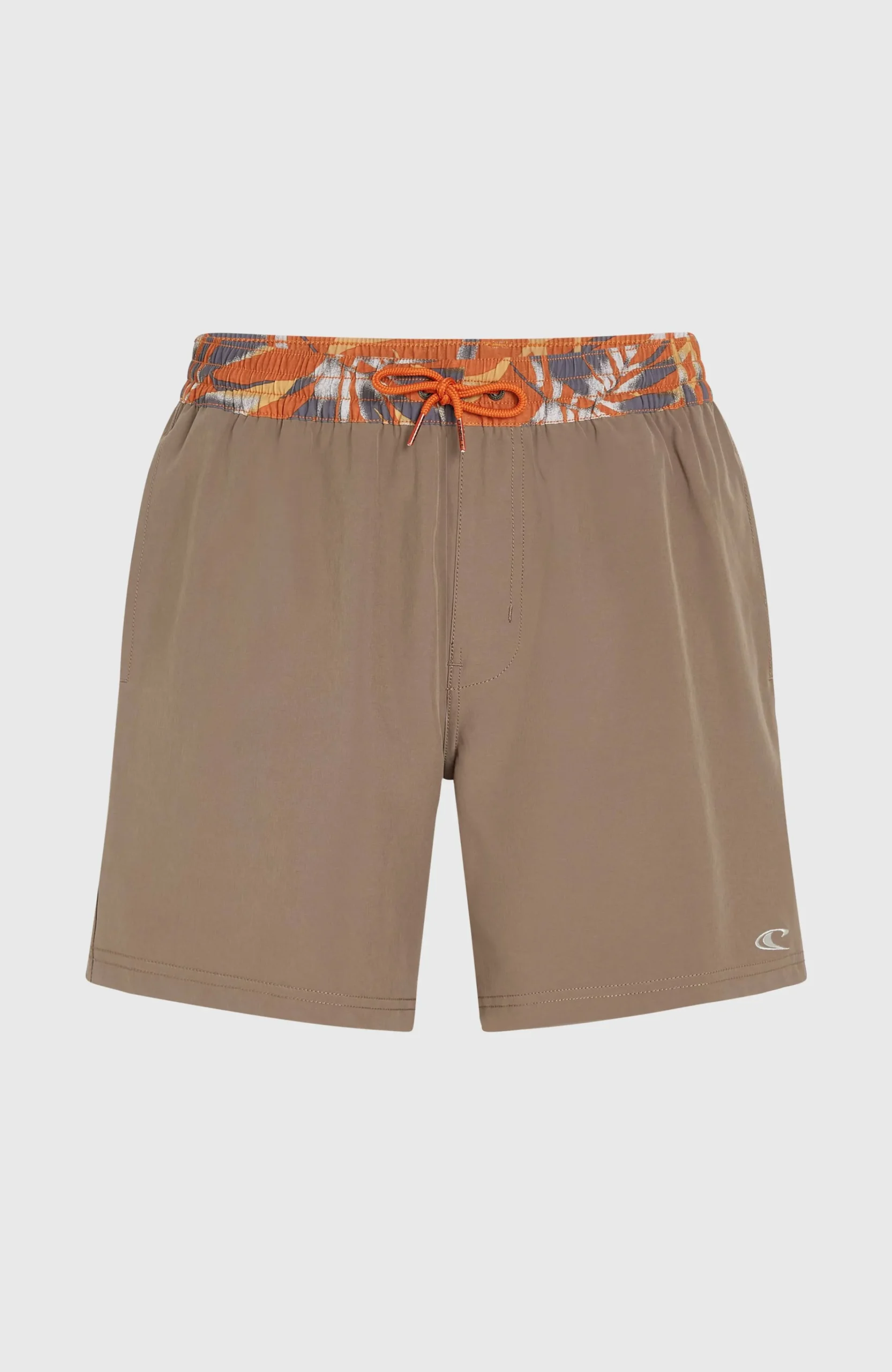 Homme O'Neill Shorts De Bain|Protection Anti-Uv-HommesShort de bain Pocket Print 16| Brun