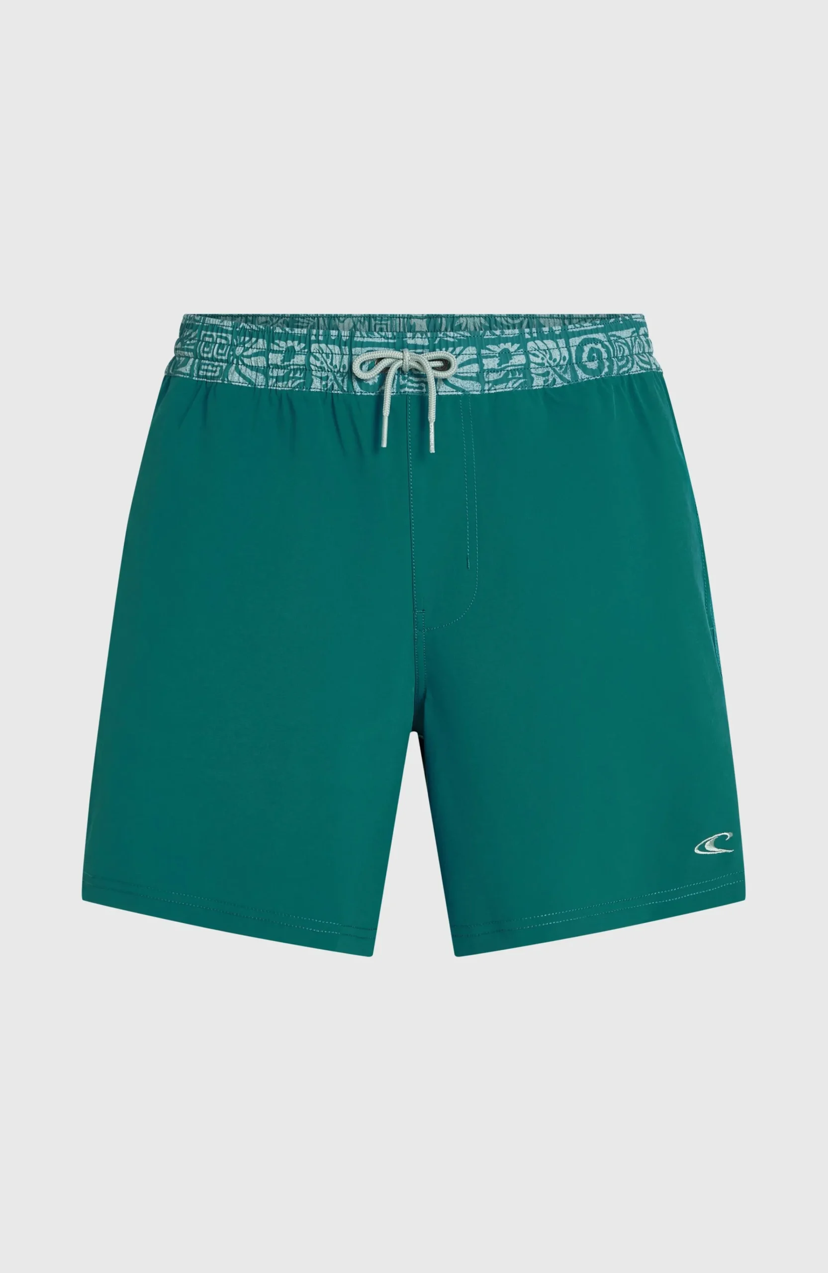 Homme O'Neill Shorts De Bain|Protection Anti-Uv-HommesShort de bain Pocket Print 16| Vert