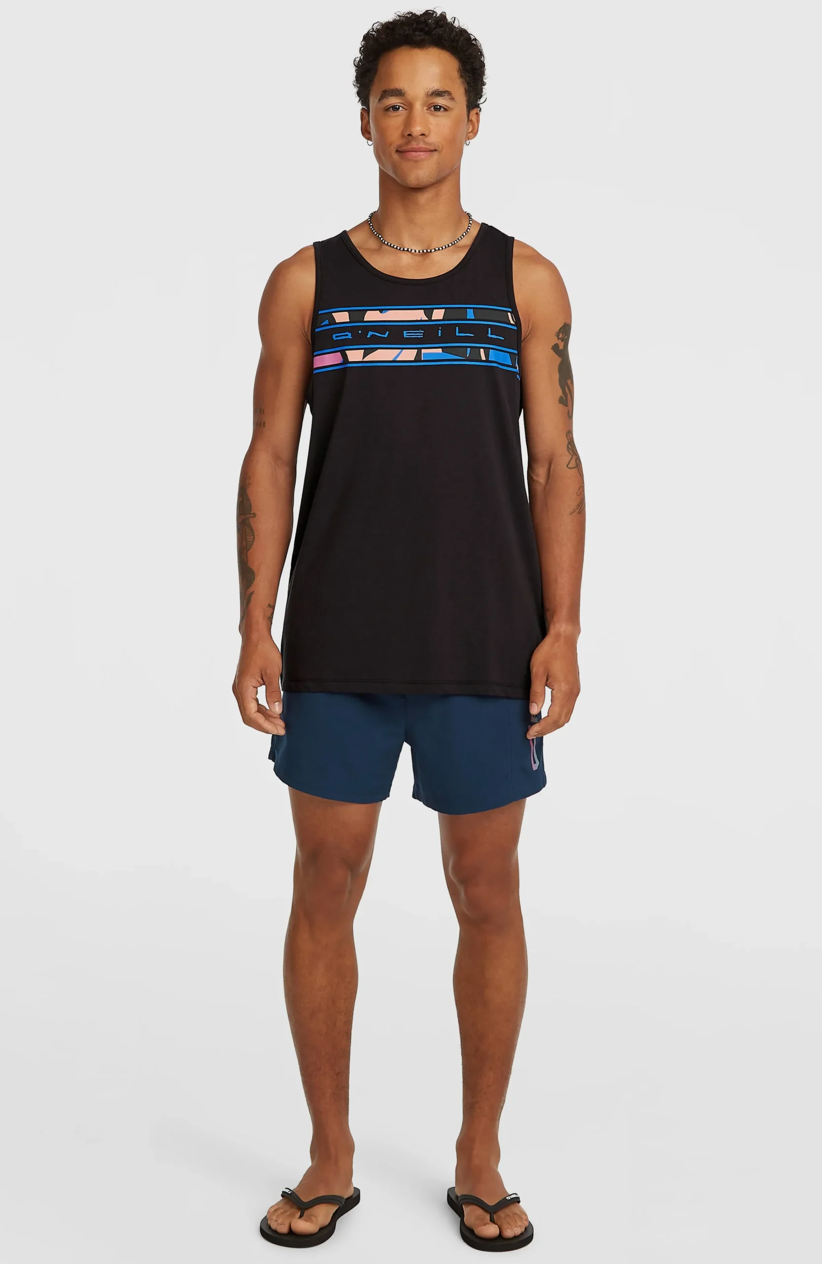 Homme O'Neill Shorts De Bain|Protection Anti-Uv-HommesShort de bain Retro 14''| Bleu