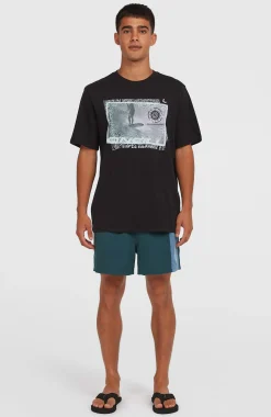 Homme O'Neill Shorts De Bain|Protection Anti-Uv-HommesShort de bain Retro 14''| Bleu Mix