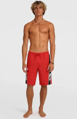 Homme O'Neill Shorts De Bain|Protection Anti-Uv-HommesShorts de bain 90s 21| Rouge