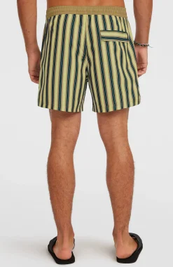 Homme O'Neill Shorts De Bain|Protection Anti-Uv-HommesShorts de bain O'Riginals Stripe 15| Jaune