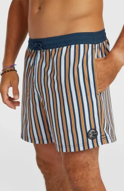 Homme O'Neill Shorts De Bain|Protection Anti-Uv-HommesShorts de bain O'Riginals Stripe 15| Bleu