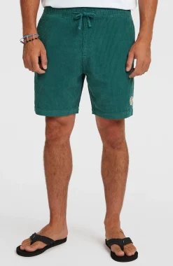 Homme O'Neill Shorts|Protection Anti-Uv-HommesShorts O'Riginals Cord| Vert