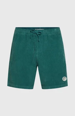 Homme O'Neill Shorts|Protection Anti-Uv-HommesShorts O'Riginals Cord| Vert