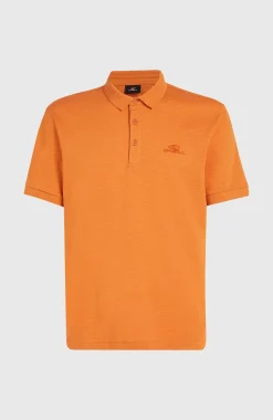 Homme O'Neill Polos|Protection Anti-Uv-HommesSlub Polo Small Logo| Orange