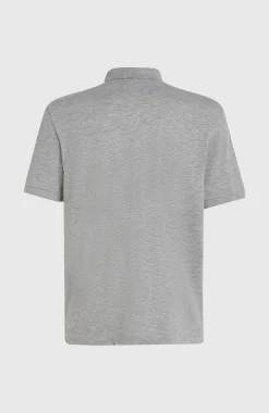 Homme O'Neill Polos|Protection Anti-Uv-HommesSlub Polo Small Logo| Gris
