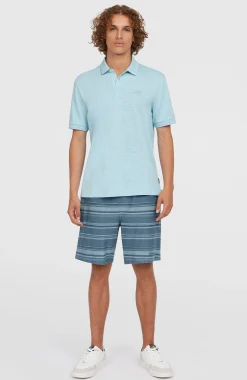 Homme O'Neill Polos|Protection Anti-Uv-HommesSlub Polo Small Logo| Bleu