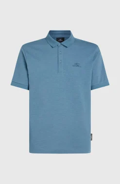 Homme O'Neill Polos|Protection Anti-Uv-HommesSlub Polo Small Logo| Bleu
