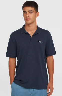 Homme O'Neill Polos|Protection Anti-Uv-HommesSlub Polo Small Logo| Bleu